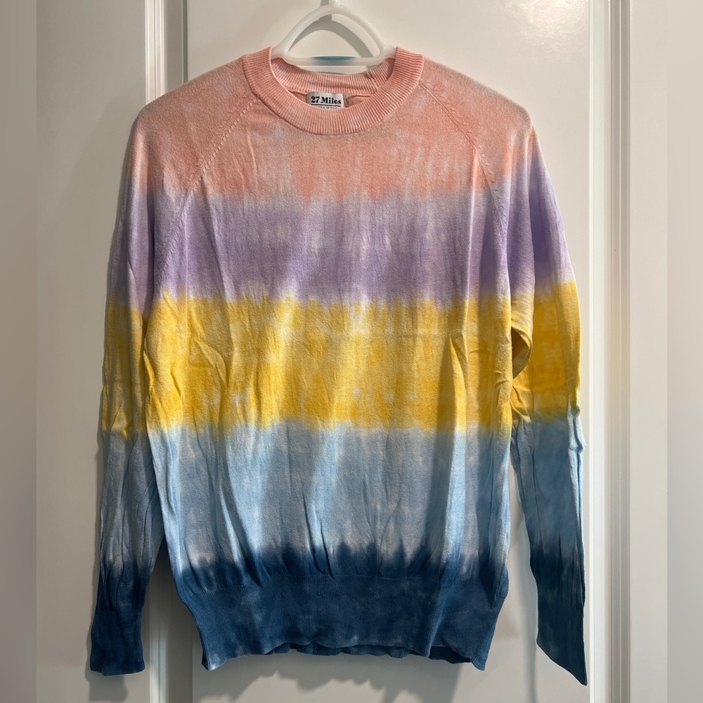 27 Miles Malibu - Tie-Dye Sweater, Size L